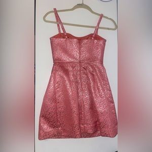 XXS BB Dakota pink and silver dress
